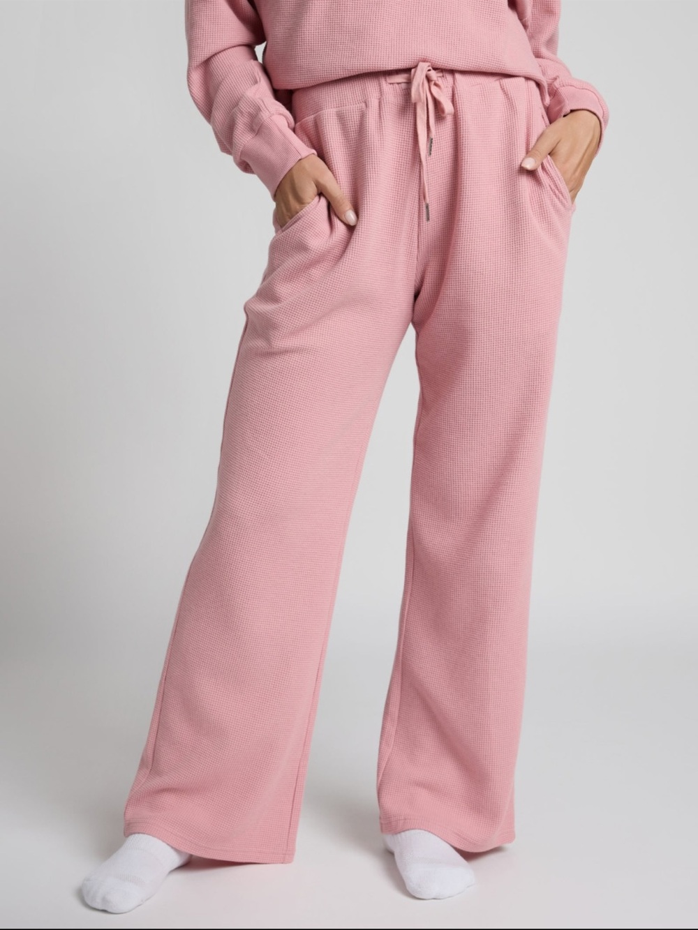 Comfrt waffle pants